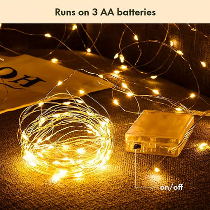 5m Battery-Powered Fairy Lights – 50 LEDs – view 5