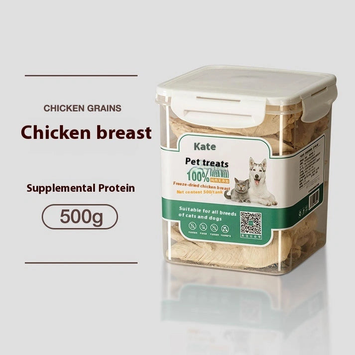 Aaponminimarket Cat Snack Chicken Freeze-dried 500g