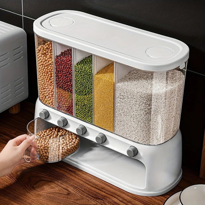 Aapoonminimarket Kitchen Storage Container with Dividers