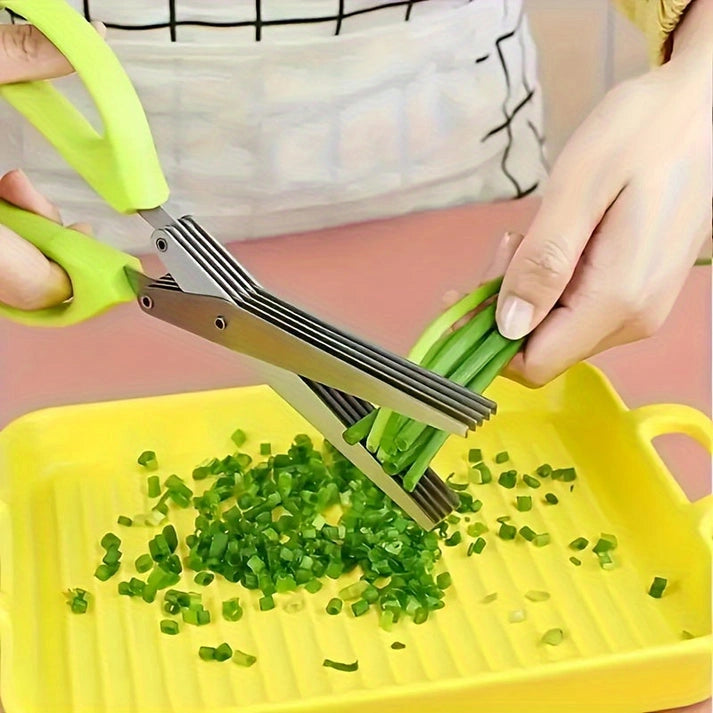 Aaponminimarket Stainless Steel Kitchen Scissors