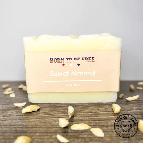 Aaponminimarket Sweet Almond Tallow Soap Bar