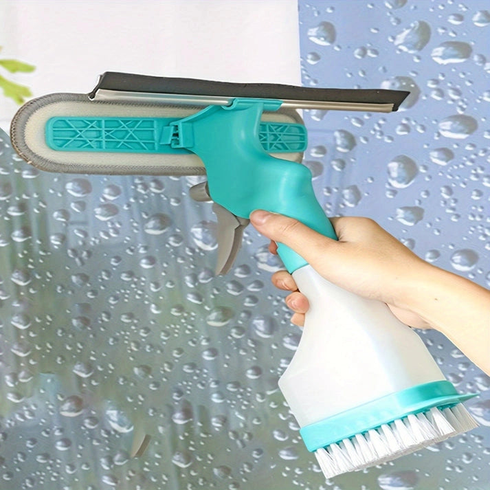 Aaponminimarket 4-in-1 Multipurpose Glass Cleaner Brush