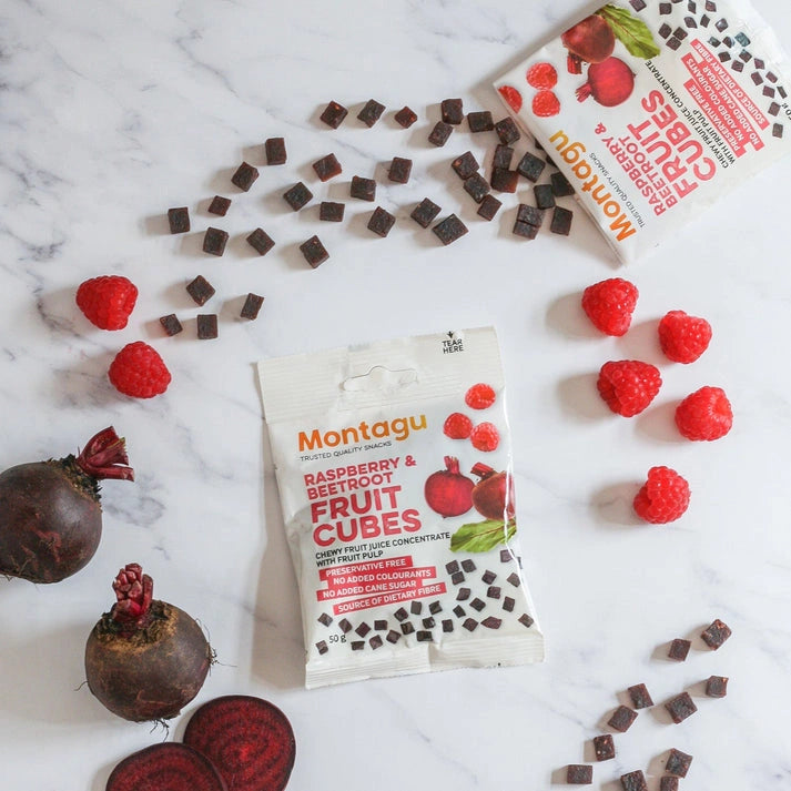 Aaponminimarket Montagu: Fruit Cubes - Raspberry & Beetroot
