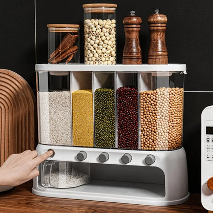 Aapoonminimarket Kitchen Storage Container with Dividers
