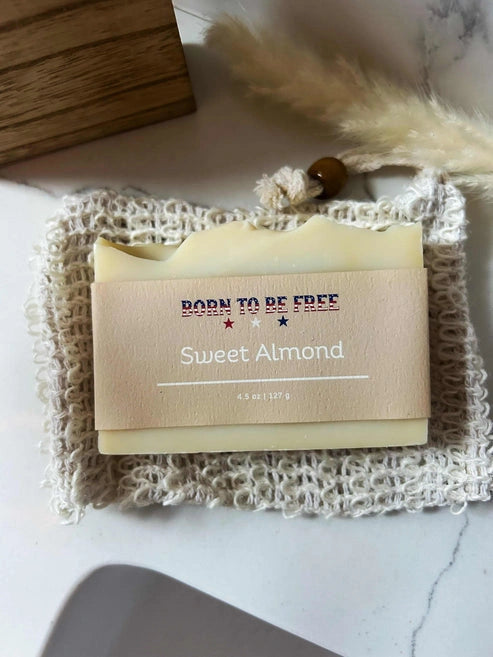 Aaponminimarket Sweet Almond Tallow Soap Bar
