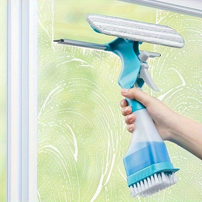 Aaponminimarket 4-in-1 Multipurpose Glass Cleaner Brush