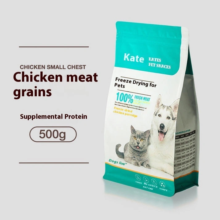 Aaponminimarket Cat Snack Chicken Freeze-dried 500g