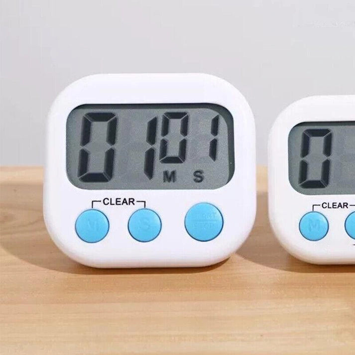 Aaponminimarket Kitchen Timer with Large LCD Display Screen