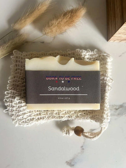 Aaponminimarket Sandalwood Tallow Soap Bar