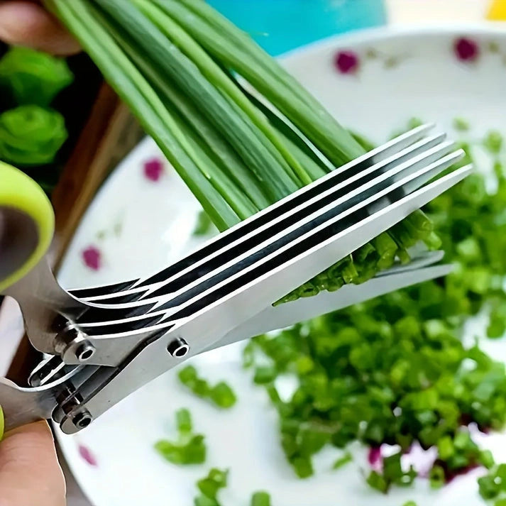 Aaponminimarket Stainless Steel Kitchen Scissors