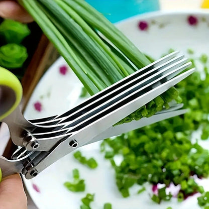 Aaponminimarket Stainless Steel Kitchen Scissors