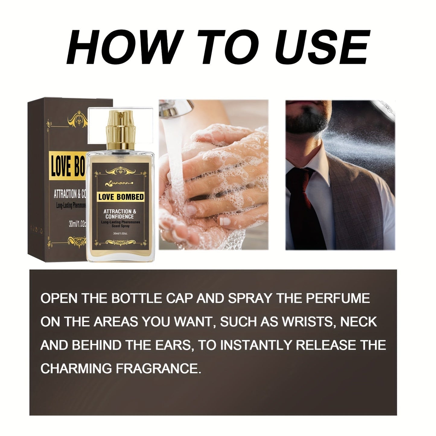 NNETM Pheromone Perfume Oil for Confidence