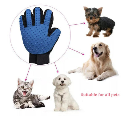 Aaponminimarket Pet Grooming Gloves
