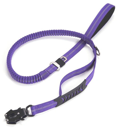 Aaponminimarket 4 in 1 Shock Absorbing Dog Leash