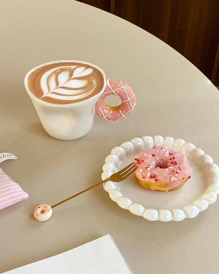 Aaponminimarket Donut Handle Mug