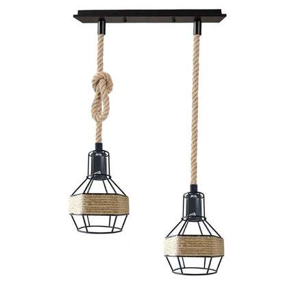 Aaponminimarket Hemp Pendant Table Light