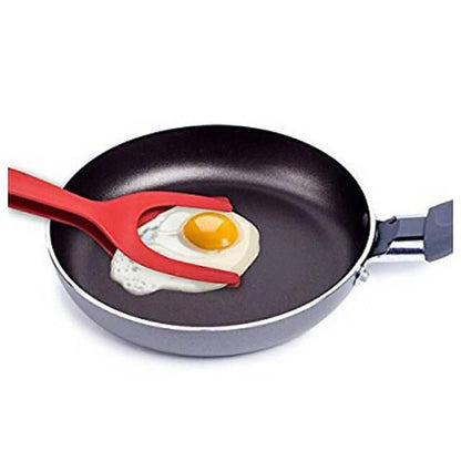 Aaponminimarket Ultimate 2-In-1 Grip and Flip Silicone Spatula Tongs 1