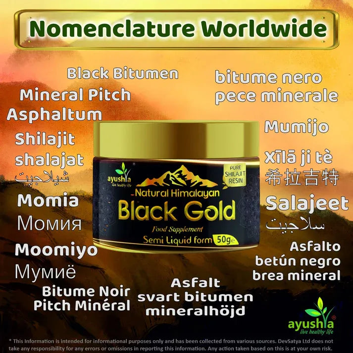 Black Gold Himalayan Supplement 50g