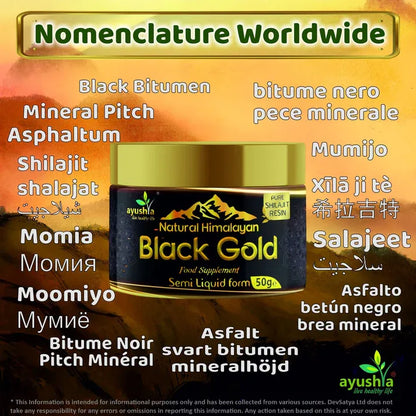 Black Gold Himalayan Supplement 50g