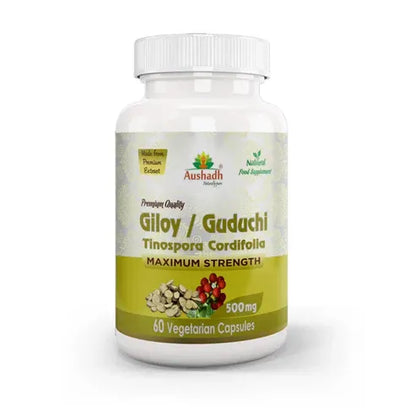 Aaponminimarket Giloy Guduchi Capsule (Tinospora Cordifolia)