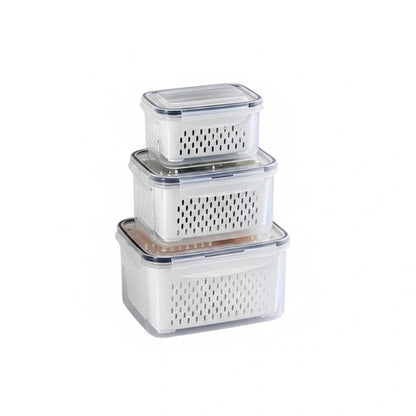 Aaponminimarket NNETM 9pcs BPA-Free Plastic Food Storage Containers Set