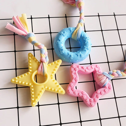 Aaponminiamrket Safe Non-toxic Rubber Dog Toy