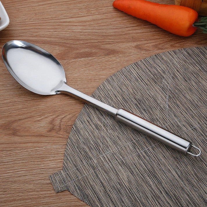 Aaponminimarket Anti-Scald Stainless Steel Kitchen Utensil Spatula