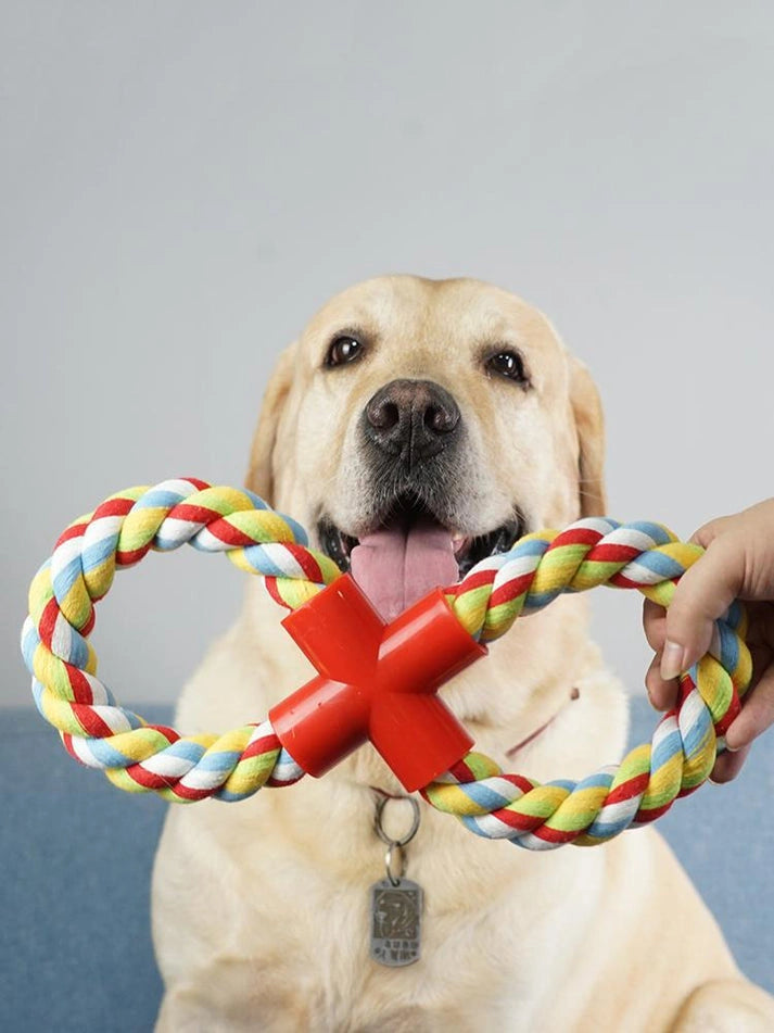 Aaponminimarket Durable Cotton Bite Resistant Rope for Pet Dog Toys