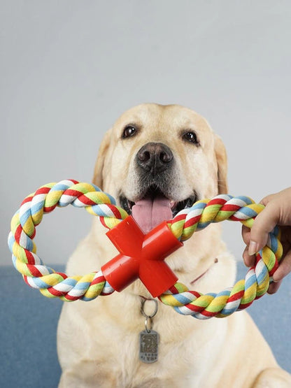 Aaponminimarket Durable Cotton Bite Resistant Rope for Pet Dog Toys