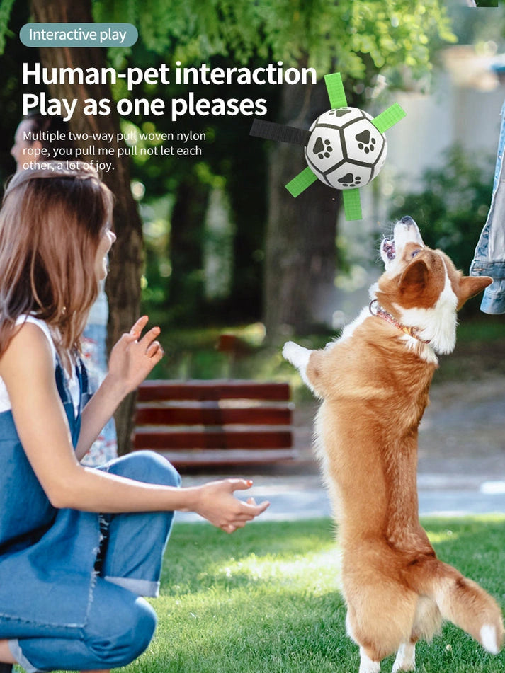Aaponminimarket Exhilarating Soccer Ball Tug of War Toy