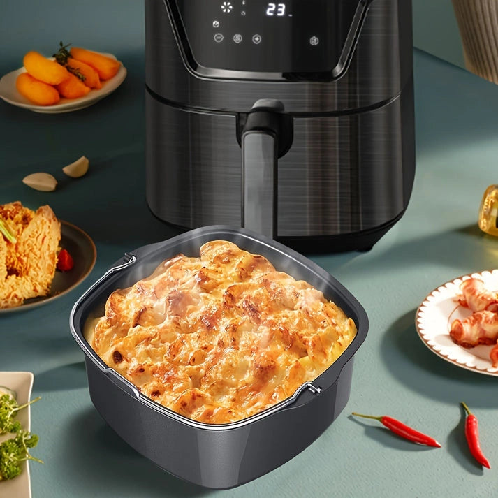 Aaponminimarket Non-Stick Cake Pan Air Fryer Baking Tray