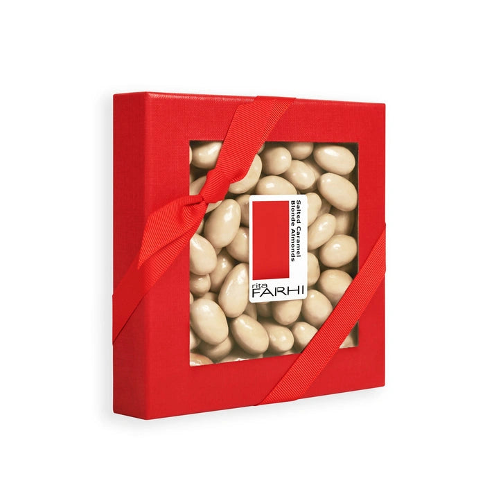 Aaponminimarket Palm Oil Free Salted Caramel Blonde Chocolate Almonds 210g