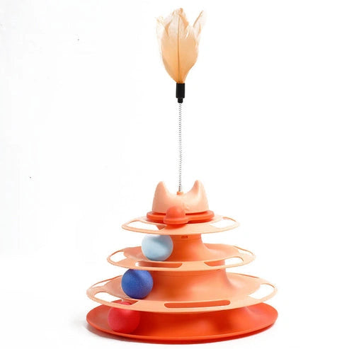 Aaponminimarket Ultimate Space Tower Play Board for Felines