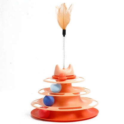 Aaponminimarket Ultimate Space Tower Play Board for Felines