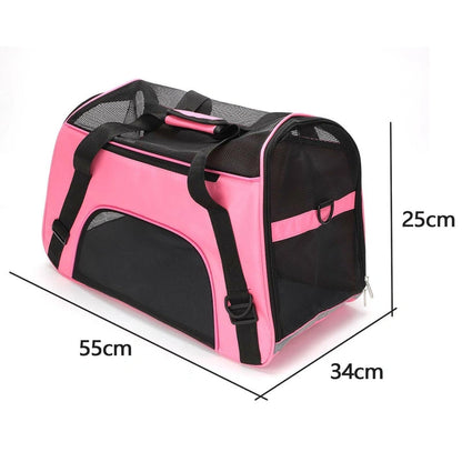 Aaponminimarket Large Pet Carrier Bag AVC Portable Soft Fabric