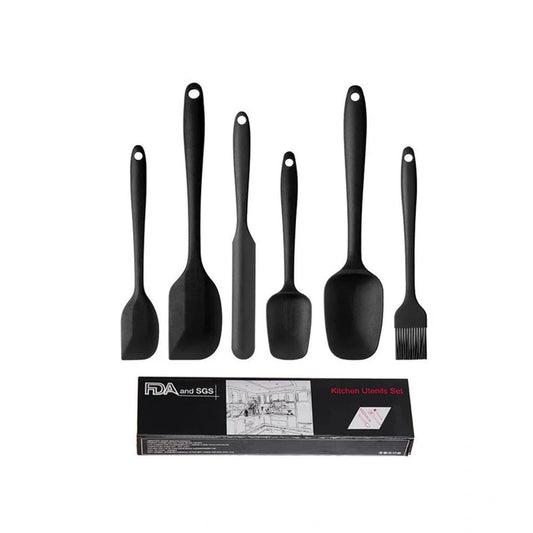 Aaponminimarket NNEDSZ 6-Piece Silicone Kitchen Utensil Set