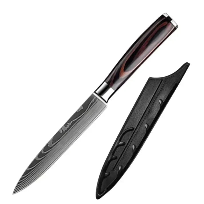 Aaponminimarket NNEOBA Professional Kitchen Knife (Brown)