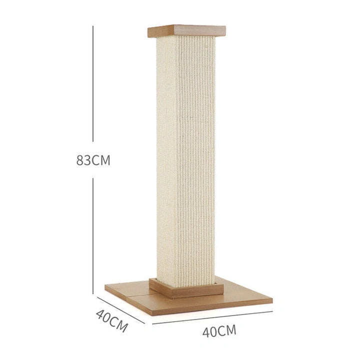 Aaponminimarket Roman Column Cat Scratching Board with Sisal Material