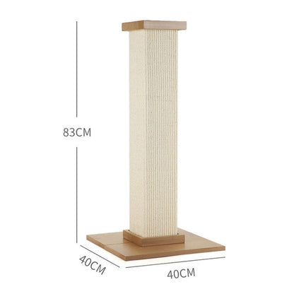 Aaponminimarket Roman Column Cat Scratching Board with Sisal Material