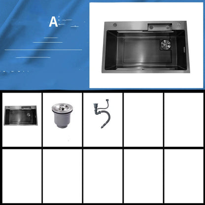 Aaponminimarket Stainless Steel Kitchen Sink Set