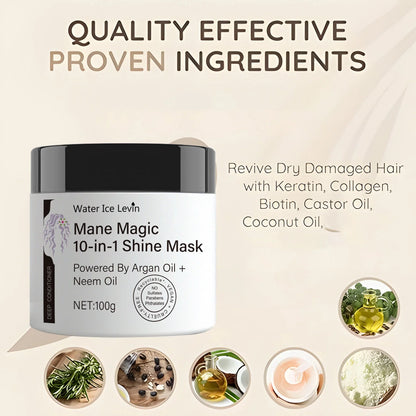 10-in-1 Hair Mask for Dry & Damaged Hair Care