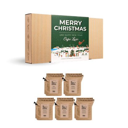 MERRY CHRISTMAS SNOW COFFEE GIFT BOX