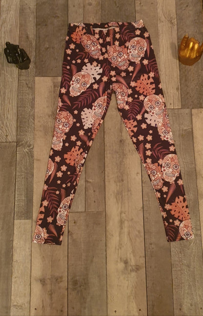 Skull candy leggings