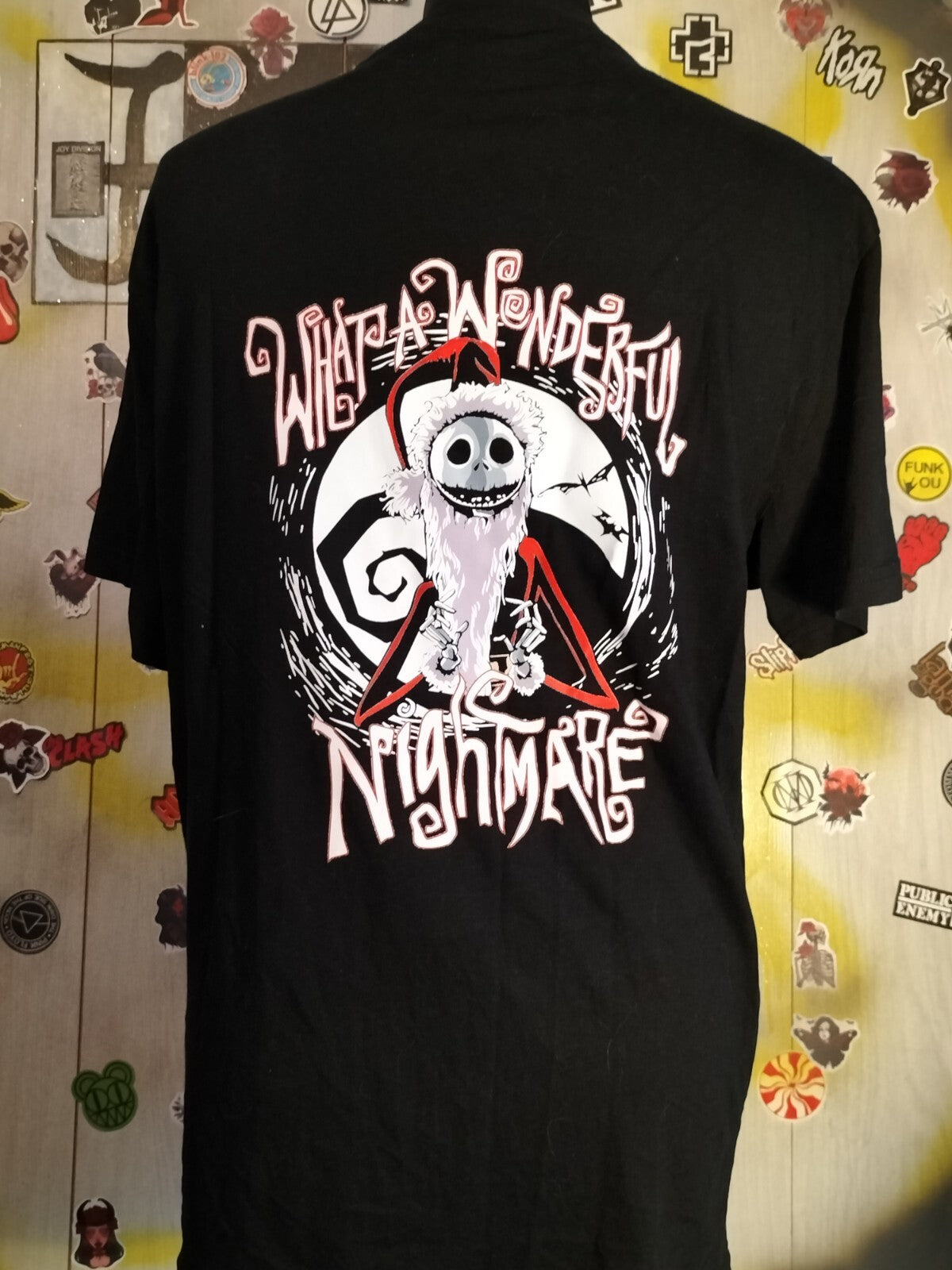 A Nightmare Before Christmas T-Shirt – Black, Size M