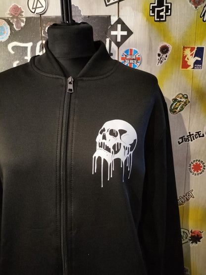 Skull Multicoloured Bomber Style Jacket