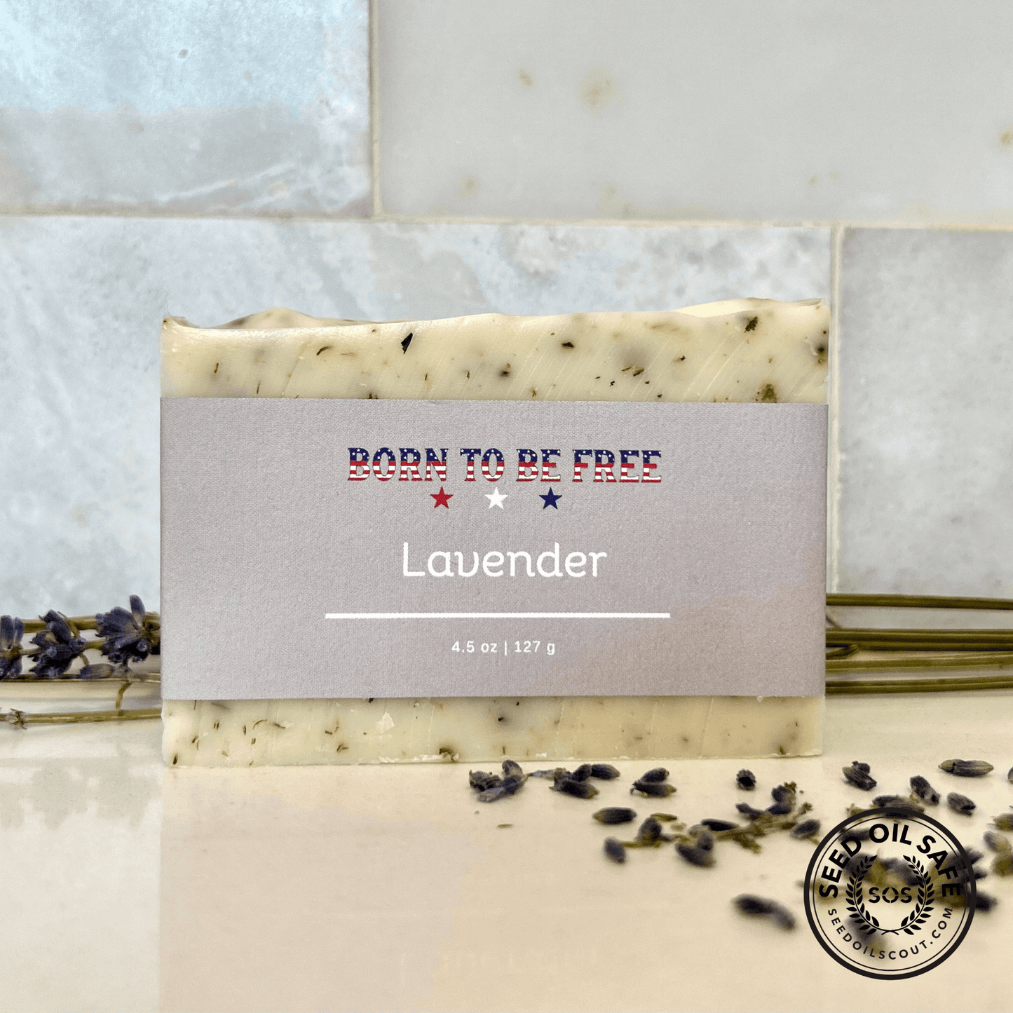 Aapon Mini Market Ltd - Lavender Tallow Soap Bar