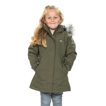 Girls Trespass Fame Waterproof Parka Jacket