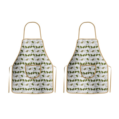 Aapon mini market - Customized Apron with Oven Glove ~5456