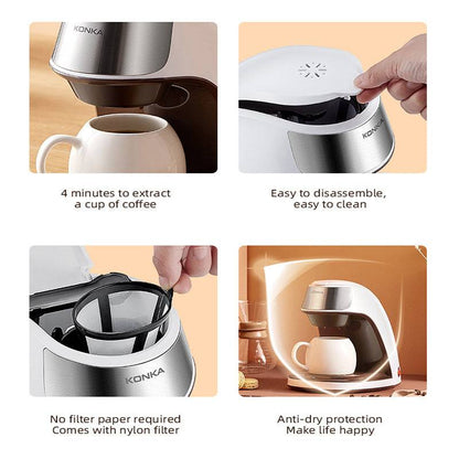 Aapon mini market - Compact Automatic Coffee Maker