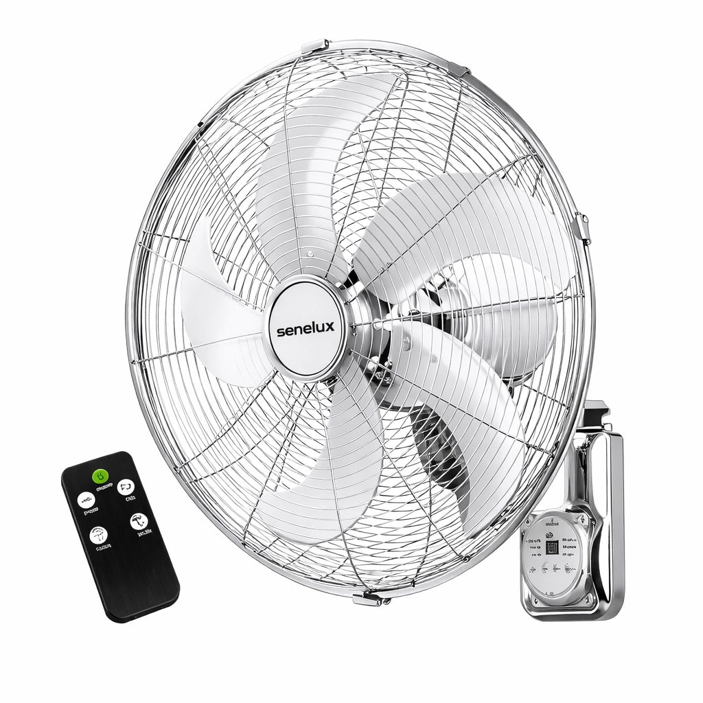 Aapon Mini Market Ltd 16" Wall Mounted Cooling Fan for Home and Office